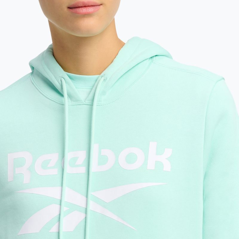Dámská mikina Reebok Identity Big Logo Fleece glitch aqua 4