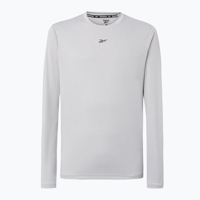Pánské tričko longsleeve Reebok Id Train Tech Tee leisure grey 5