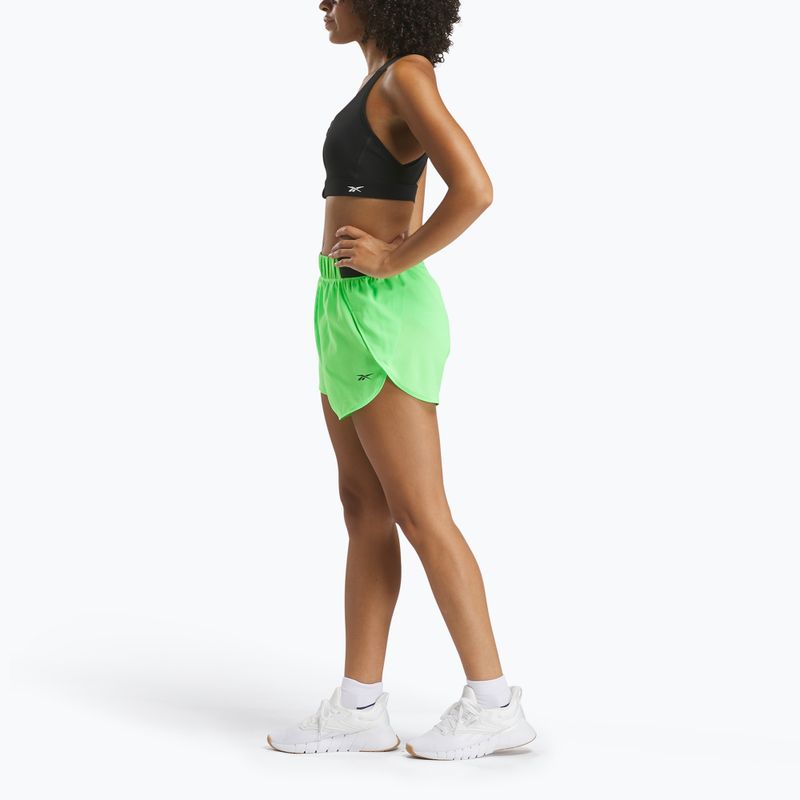 Dámské tréninkové šortky Reebok Speed solar lime 2