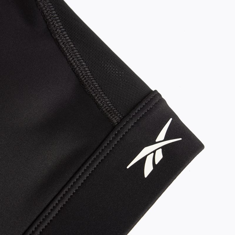 Fitness podprsenka Reebok Lux Front-Zip High Impact black 3