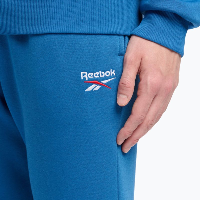 Kalhoty Reebok Identity Small Logo Fleece Jogger twilight blue 4