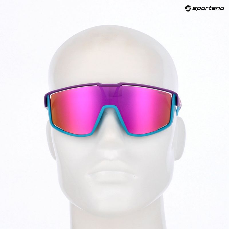 Sluneční brýle Julbo Fury Spectron matt purple/light blue/multilayer pink 7