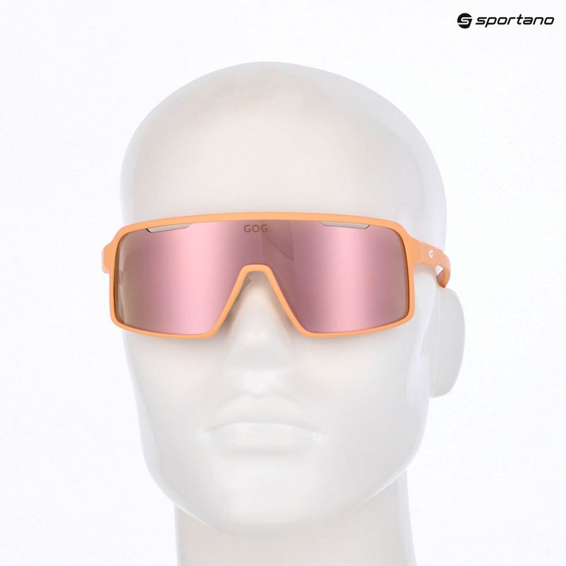 Sluneční brýle GOG Enki matt orange/white reflex rose/gold 5