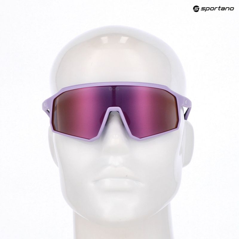 Sluneční brýle GOG Bingo matt violet/black/reflex pink 9