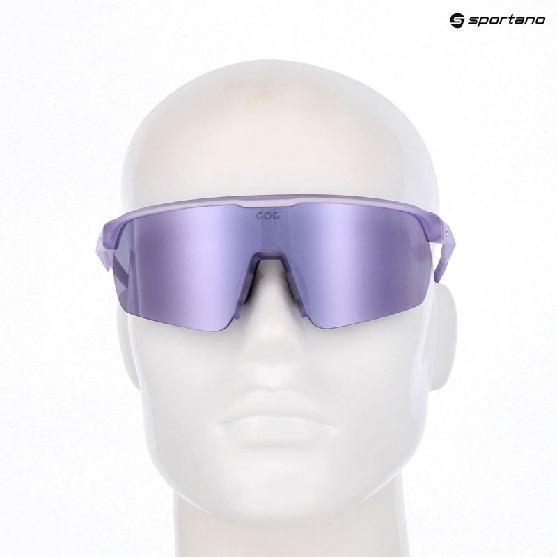 Sluneční brýle GOG Hervor crystal purple/purple reflex purple 5