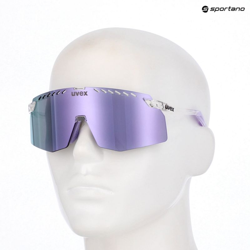 Sluneční brýle UVEX Pace Stage clear/mirror pink 7