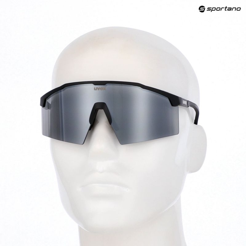 Sluneční brýle UVEX Flowline black matt/mirror silver 7