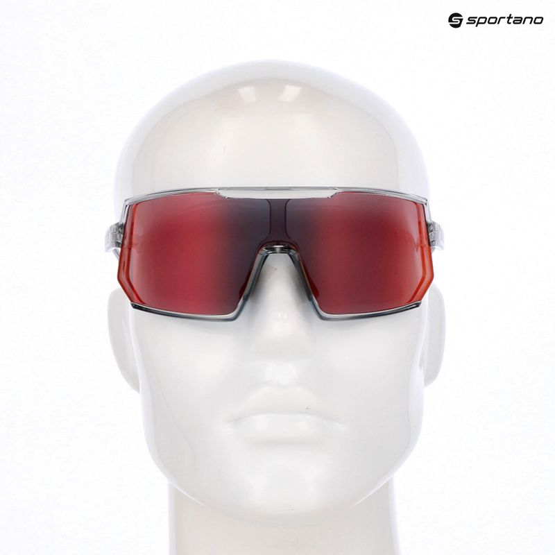Sluneční brýle UVEX Sportstyle 235 smoke transparent/mirror red 7