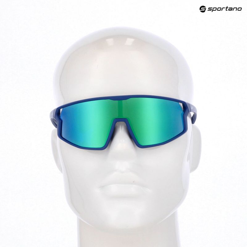 Dětské sluneční brýle UVEX Skyryse Jr blue matt/mirror green 7