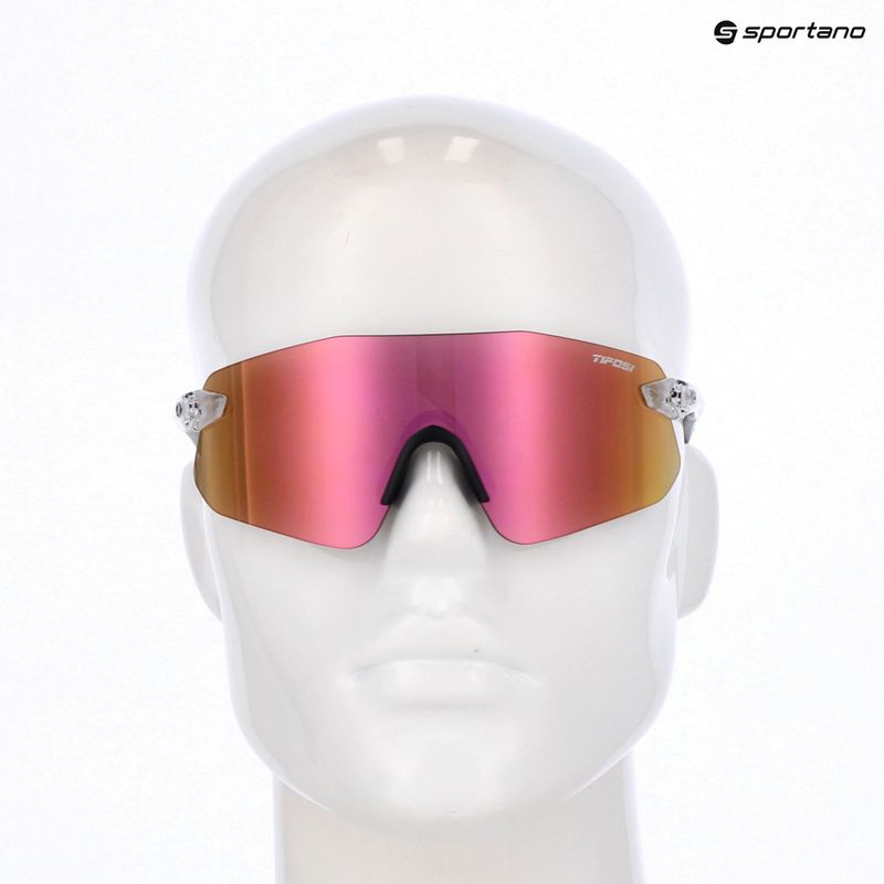 Sluneční brýle Tifosi Vogel SL crystal clear/pink mirror 5