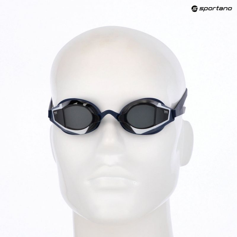 Plavecké brýle TYR Stealth-X Race smoke/navy/navy 3