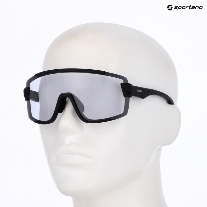 Sluneční brýle Smith Wildcat matte black/photochromic clear to gray/clear 3