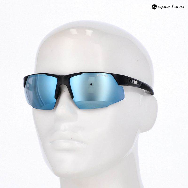 Sluneční brýle Tifosi Centus gloss black/smoke bright blue 9