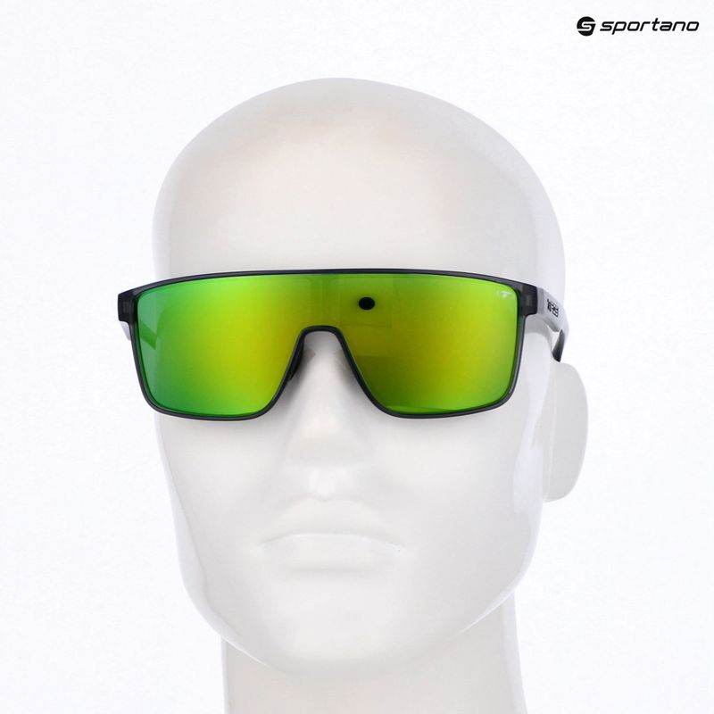 Sluneční brýle Tifosi Sanctum Polarized crystal smoke/green mirror polarized 5