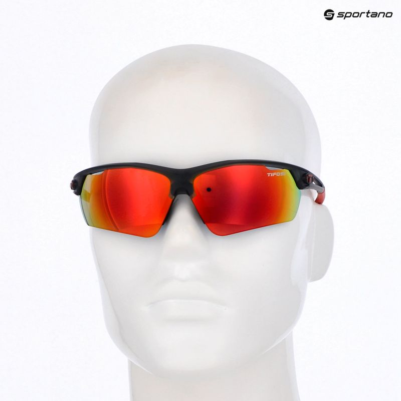 Sluneční brýle Tifosi Navar FC satin vapor/smoke red mirror 5