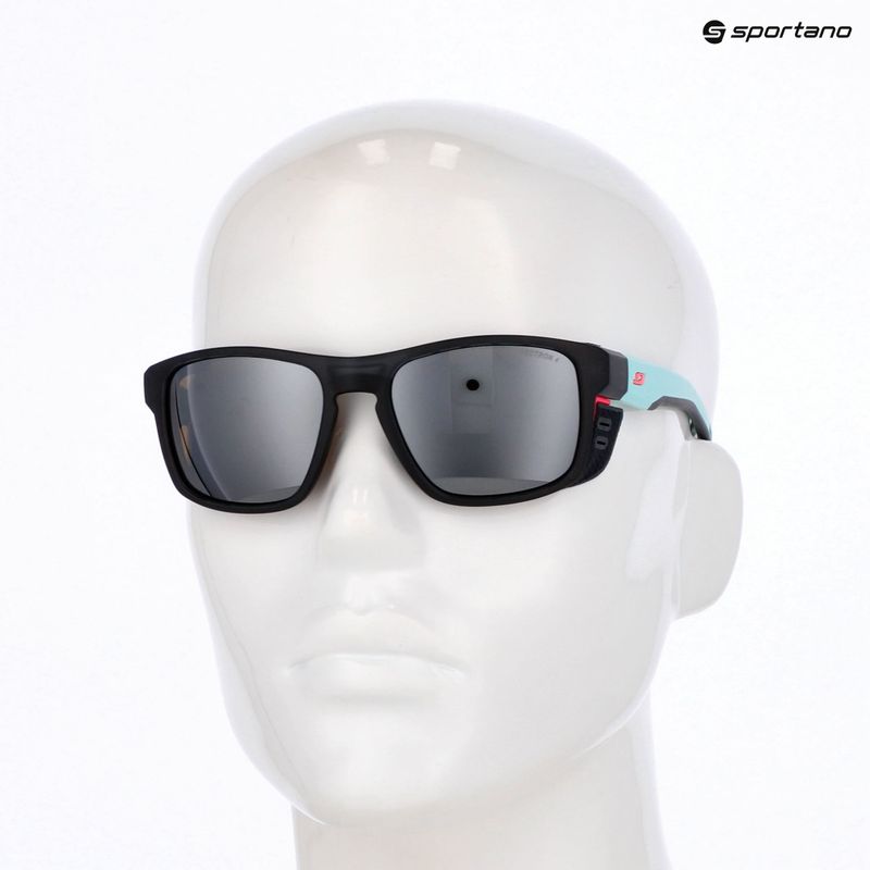 Sluneční brýle Julbo Shield M Spectron translucent black/light blue/pink 9