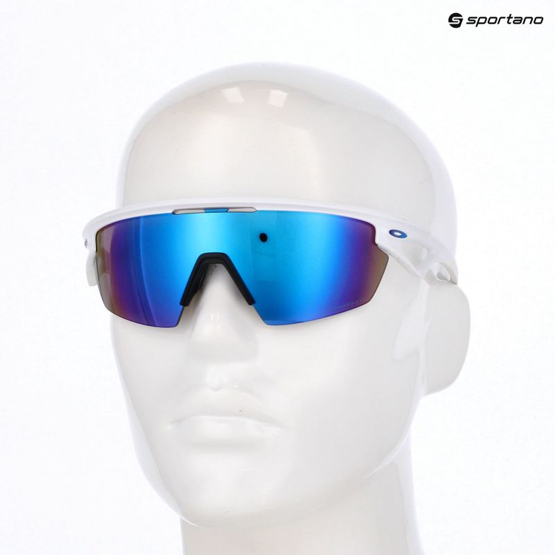 Sluneční brýle Oakley Sphaera matte white/prizm sapphire polarized 9
