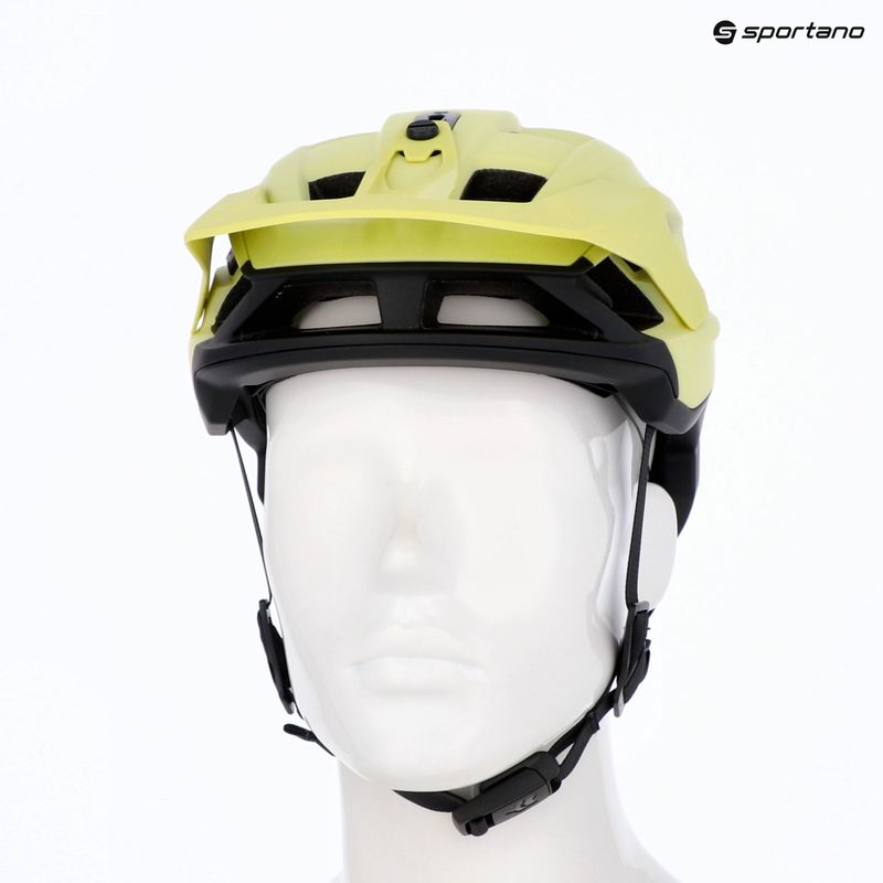 Cyklistická helma Fox Racing Speedframe Pro Backfade lime 7