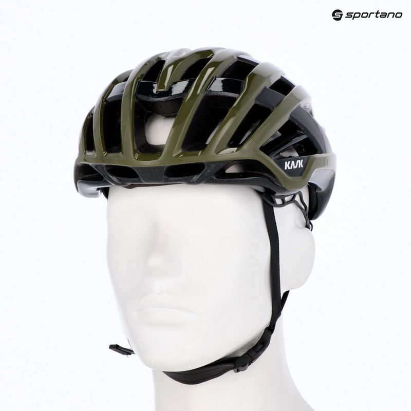 Cyklistická helma KASK Valegro olive green 17