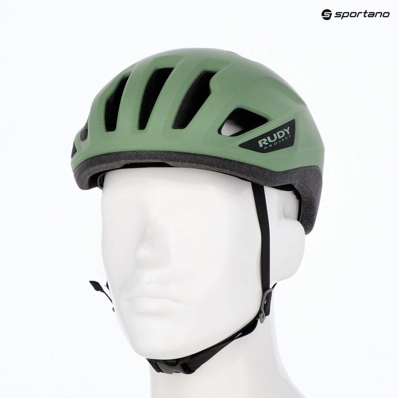 Cyklistická helma Rudy Project Sinergy pantanal green matte 7