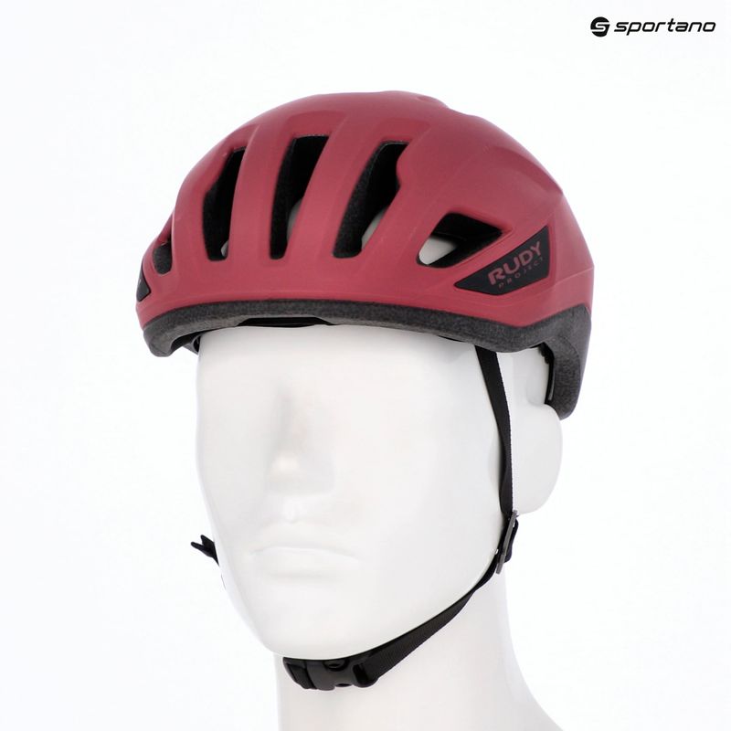Cyklistická helma Rudy Project Sinergy cherry lacquer matte 7