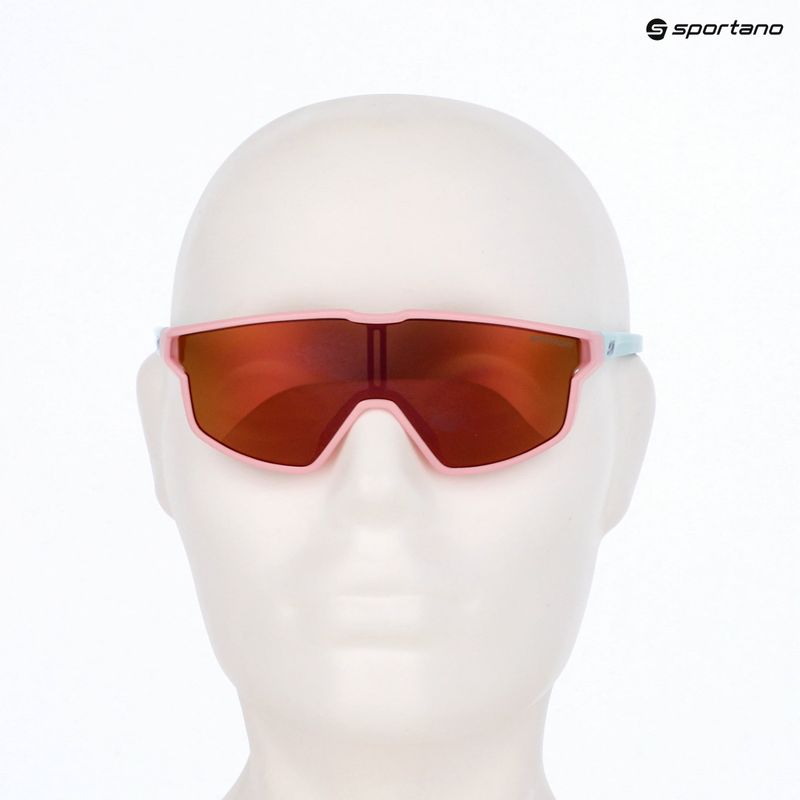 Dětské sluneční brýle Julbo Fury Mini Spectron matt pastel pink/pastel blue/pink flash 5