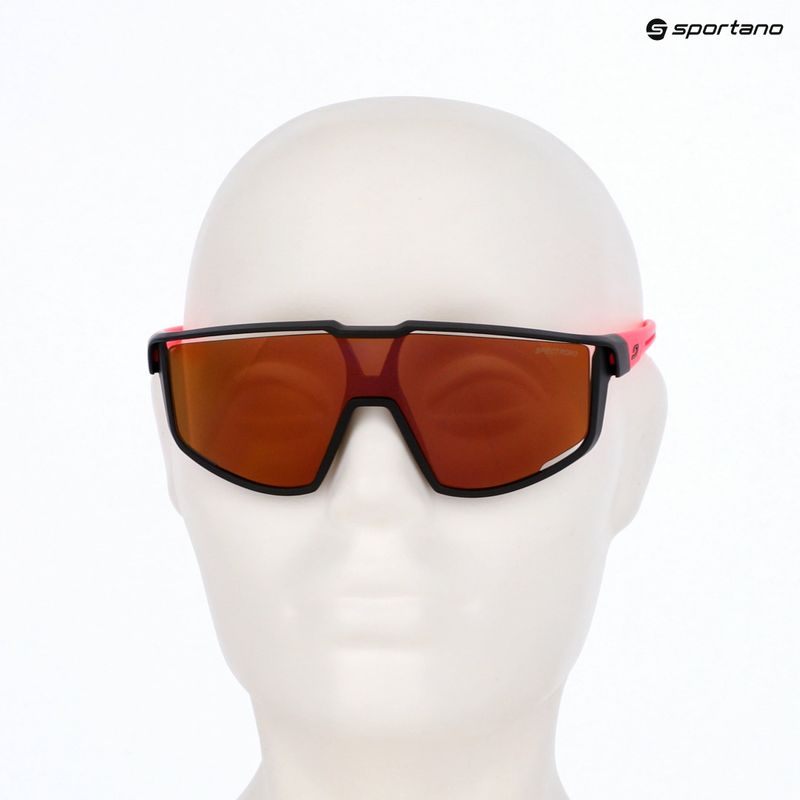 Dětské sluneční brýle Julbo Fury Junior Spectron matt black/pink/pink flash 5