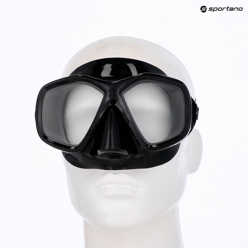 Šnorchlovací maska Mares Tapu black/black 3