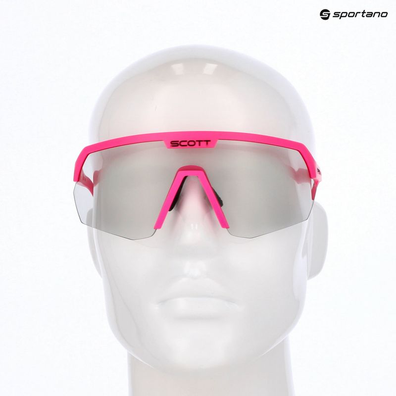 Sluneční brýle SCOTT Sport Shield LS acid pink/grey light sensitive 7