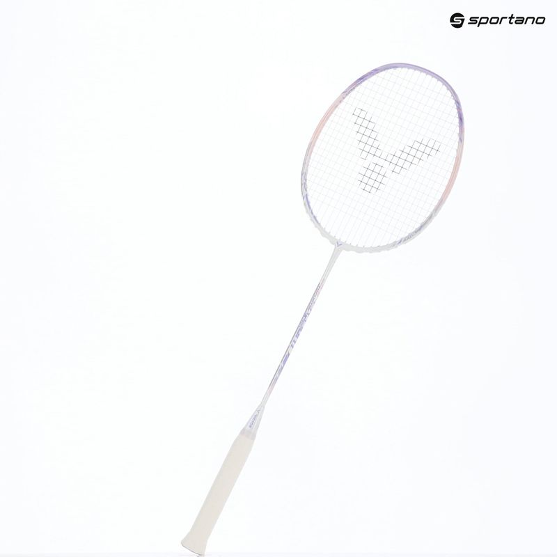 Badmintonová raketa VICTOR Thruster K 66 AJ white/purple 5