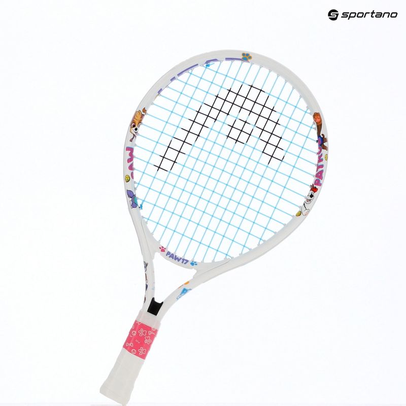 Dětská tenisová raketa HEAD Paw 17 white 7