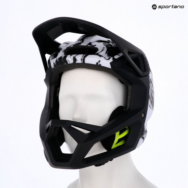 Cyklistická helma Fox Racing Proframe Thrive white 9