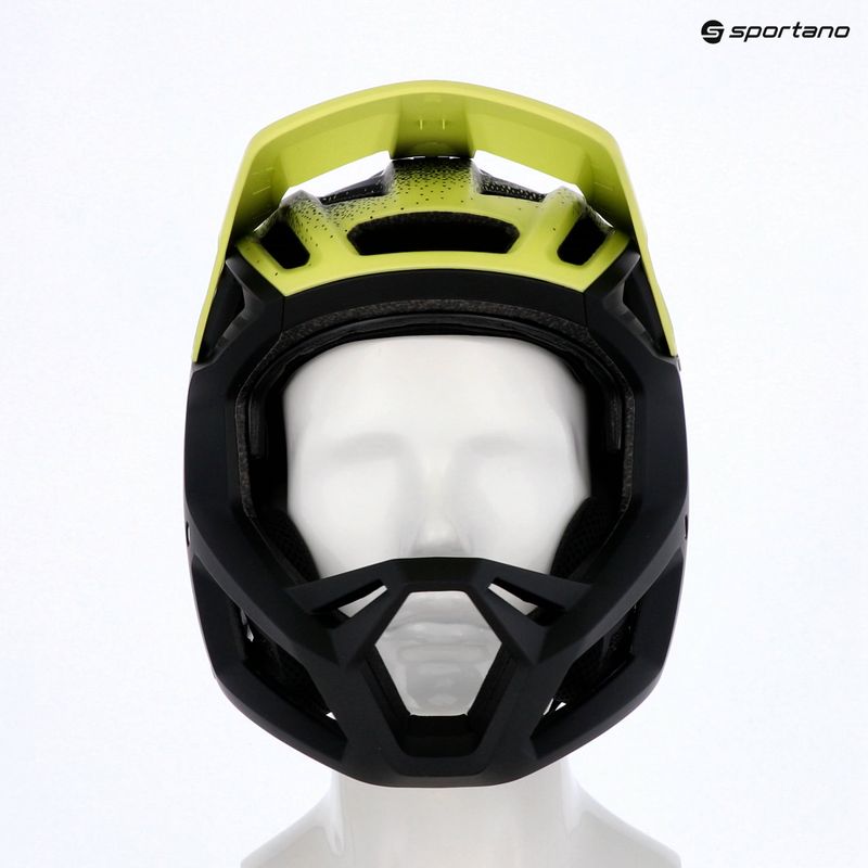 Cyklistická helma Fox Racing Proframe RS Aura lime 9