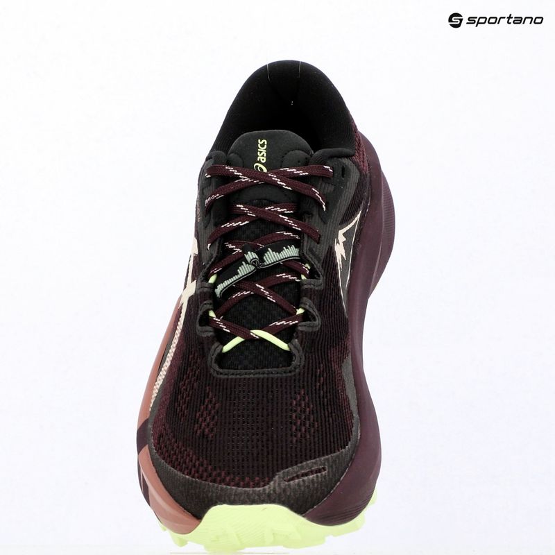 Dámské běžecké boty ASICS Trabuco 14 black/dark aubergine 16