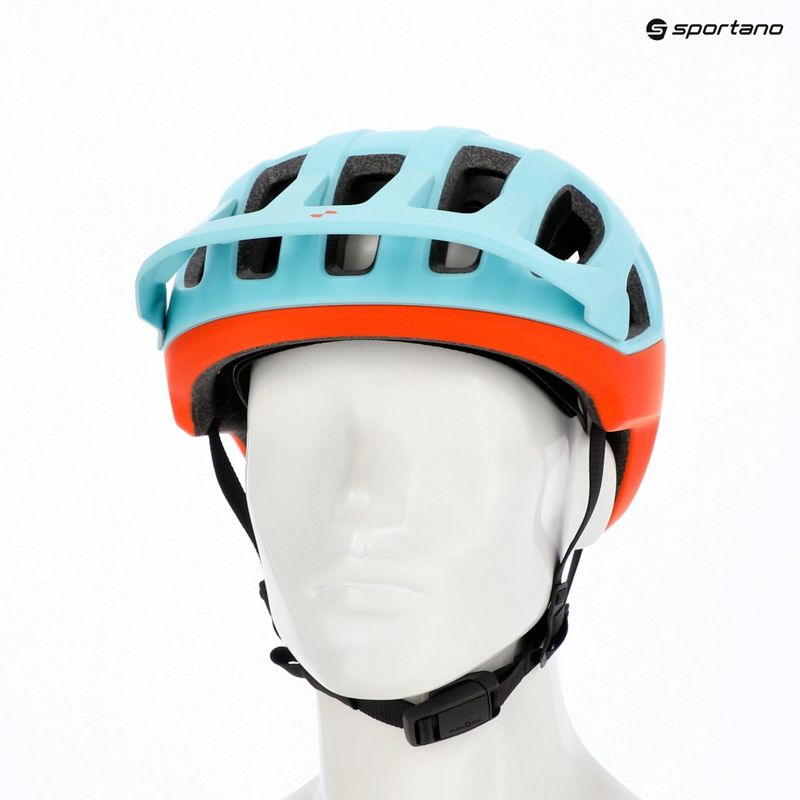 Cyklistická helma POC Cularis indicolite blue matt/carnelian orange matt 6