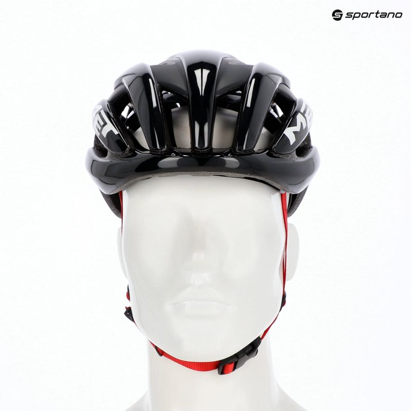 Cyklistická helma MET Trenta Mips black/red glossy 7