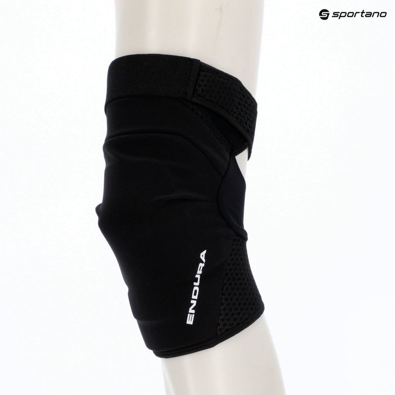Dětské cyklistické chrániče kolen Endura Singletrack Youth Knee Pads black 7