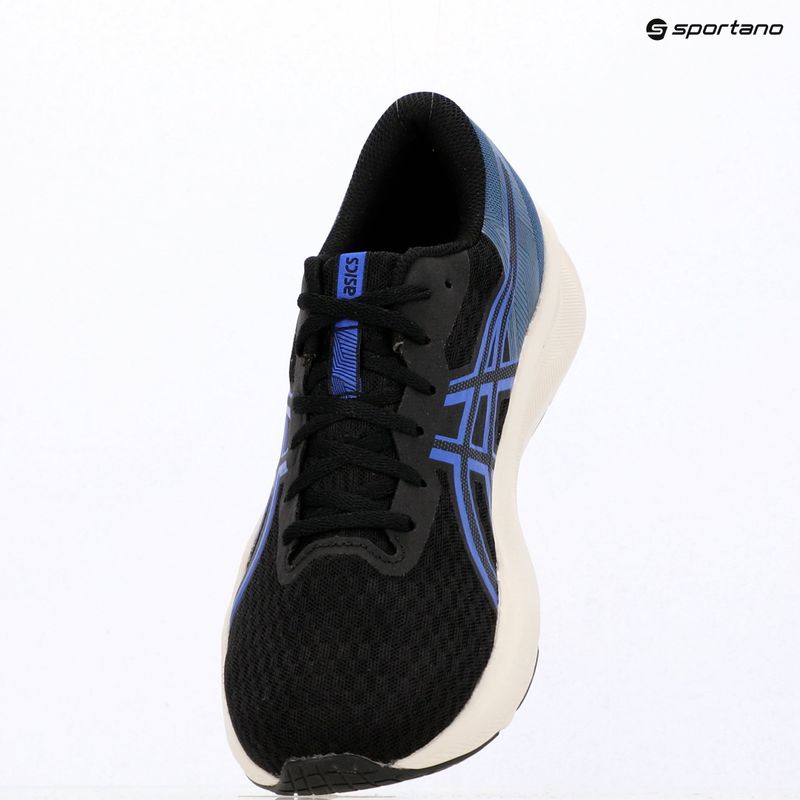 Pánské běžecké boty ASICS Patriot 14 black/neon blue 16