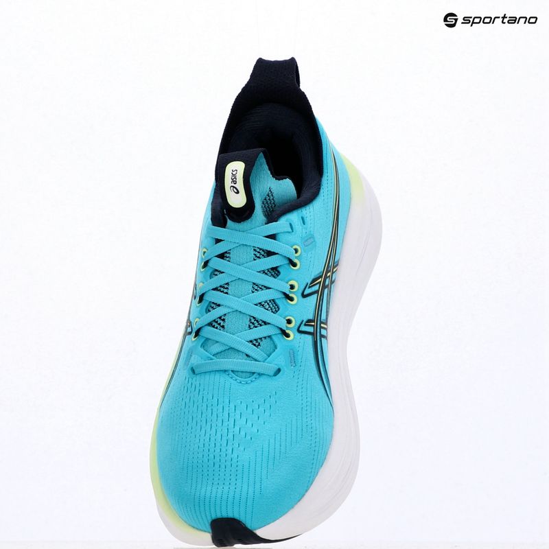Pánské běžecké boty ASICS Gel-Nimbus 28 energy aqua/midnight 16