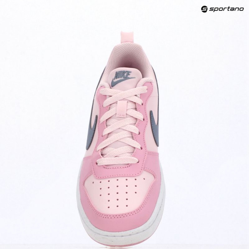 Boty Nike Court Borough Low Recraft pink foam/pink rise/white/ashen slate 16