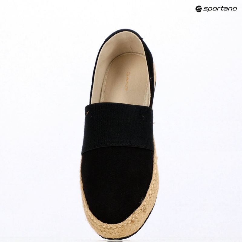 Dámské espadrilky GANT Raffiaville black 16