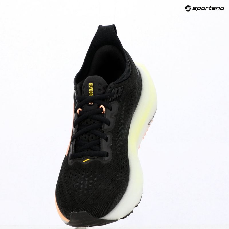Dámské běžecké boty Brooks Glycerin 23 black/peach/nightlife 14