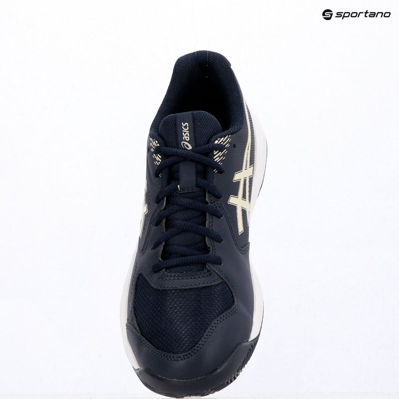 Pánské tenisové boty ASICS Gel-Dedicate 9 Clay midnight/oatmeal 14