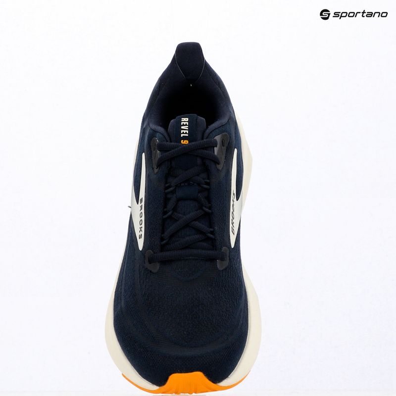 Pánské běžecké boty Brooks Revel 9 navy/navy/orange 15