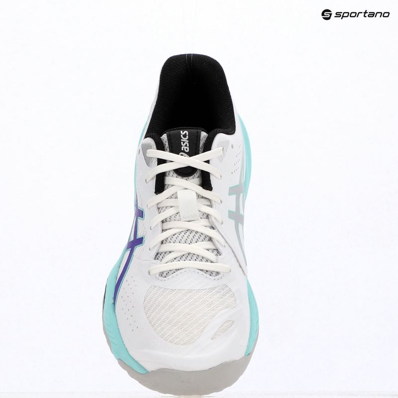 Pánské volejbalové boty ASICS Beyond FF 2 white/radiant amethyst 9