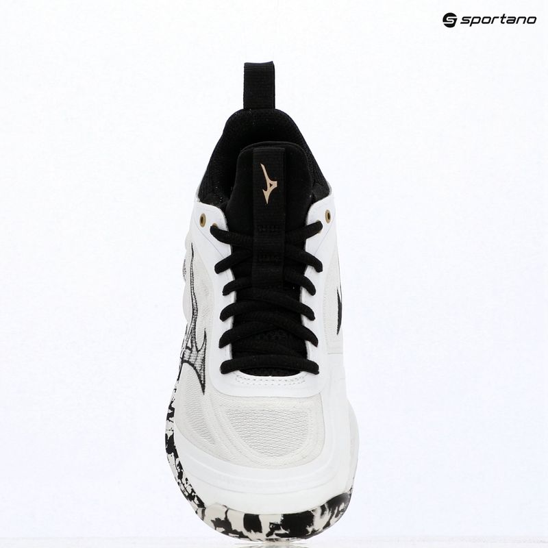 Volejbalové boty Mizuno Wave Luminous 3 white/black/ge gold 9