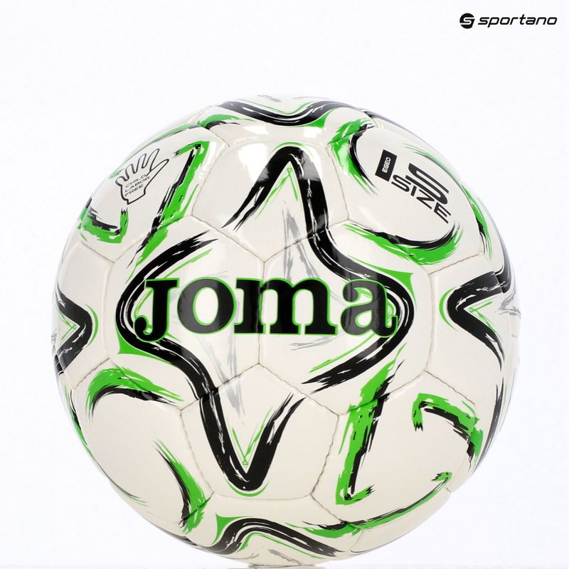 Fotbalový míč Joma Egeo II black/fluor green velikost 5 7