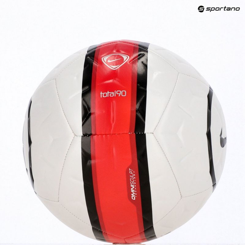 Fotbalový míč Nike Academy Total 90 white/black/red/black velikost 5 7