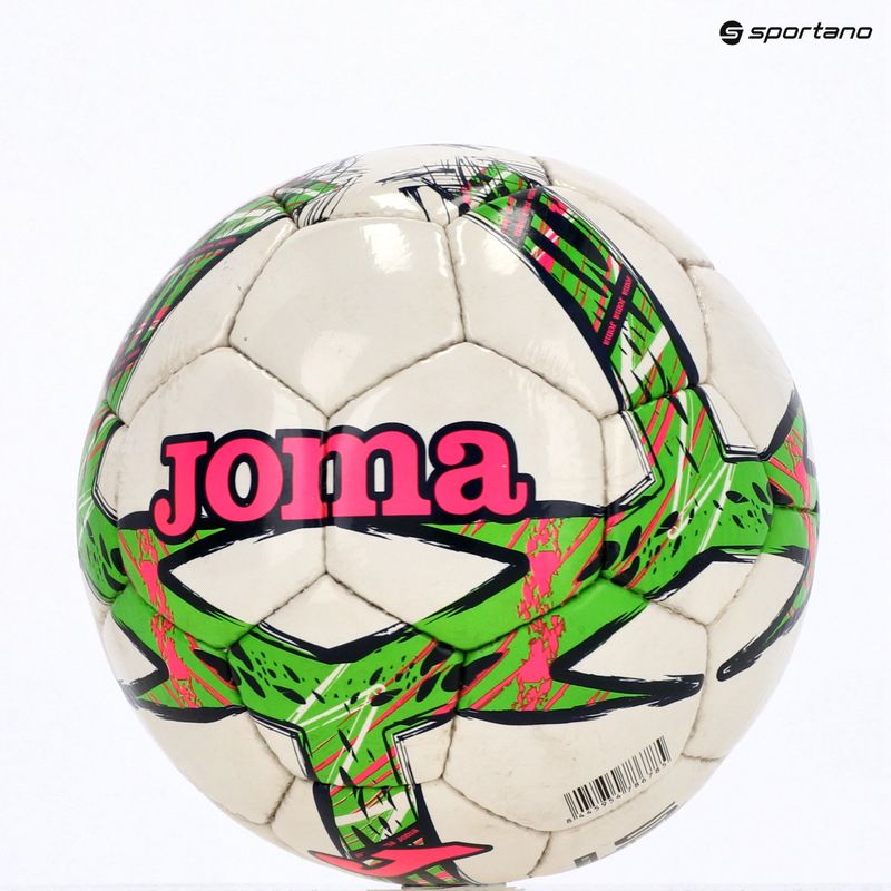 Fotbalový míč Joma Dali III green fluor/pink/navy velikost  5 4
