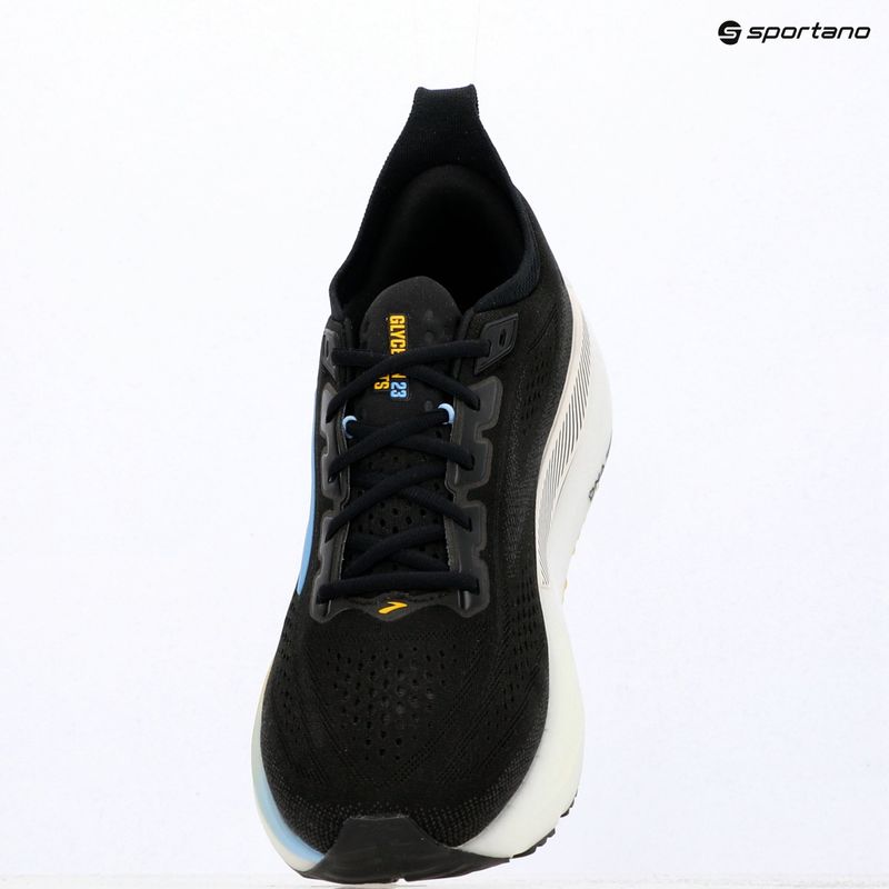 Pánské běžecké boty Brooks Glycerin GTS 23 black/cyber yellow/nightlife 9